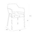 Chair Gato, blue