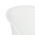 Set of 4 Chairs Dacun, in-/outdoor, white