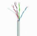 Gembird UTPCable, cat. 5E, AWG 24 CCA, 1000 ft, grey