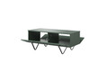 Coffee Table with Storage Scalia 120, matt labrador/black legs