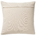 KUSTFLY Cushion cover, beige/black, 50x50 cm