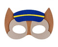 Felt Mask Paw Patrol Chase 1 18x12cm