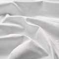 RÖNNVECKMAL Fitted sheet, white, 180x200 cm