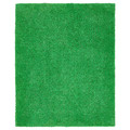 SKOGSDUVA Rug, high pile, green, 133x160 cm