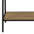 Actona Coat Stand with Shelf Seaford, wild oak/black