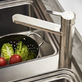 Steel Kitchen Sink Romesco 1.5 Bowl with Accessories