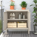 KOLBJÖRN Cabinet in/outdoor, beige, 80x81 cm