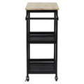 Kitchen Trolley Bish, black