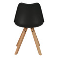 Dining Chair Norden Star Square, natural/black