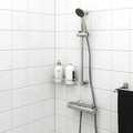 VALLAMOSSE Riser rail with handshower kit, chrome-plated