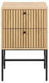 Bedside Table Nightstand Albany, natural oak