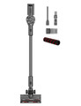 Lafe PowerGlide 200W BLDC Cordless Stick Vacuum Cleaner, Grey/Blue
