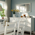 PINGSTSYREN Mirror, white, 60x120 cm