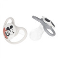 NUK Soother Pacifier Space Disney Mickey Mouse 2pcs 18-36m, white