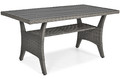 Large Garden Corner Sofa, Set with table, dark grey