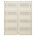 RINNIG Dish drying mat, beige, 51x42 cm
