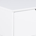 Nightstand Bedside Table Mitra, white