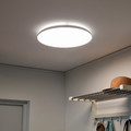 NYMÅNE LED ceiling lamp, white, 45 cm