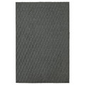 ÖSTERILD Door mat, indoor, dark grey, 40x60 cm