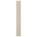 FORSAND Door, grey-beige, 25x195 cm