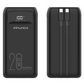 AWEI Power Bank Powerbank 20000mAh P169 K 22.5W USB-C+Apple Cab