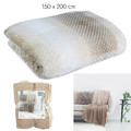 Throw Blanket Koc Honey 150x220cm, beige