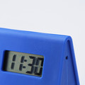 KUPONG Alarm clock, bright blue, 7x6 cm