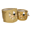 Storage Basket Set 2pcs, Lion