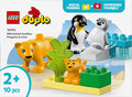 LEGO DUPLO Wild Animal Families: Penguins & Lions 10442 2+