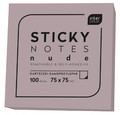 Sticky Notes Nude 75x75/100 Sheets, 1pc, assorted colours