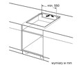Bosch Induction Hob PUE611BB5D
