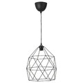 BRUNSTA / HAVSDJUP Pendant lamp, black, 30 cm