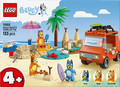 LEGO Bluey's Beach & Family Car Trip 4+