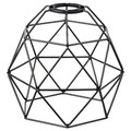 BRUNSTA Pendant lamp shade, black, 20 cm
