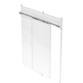 GoodHome Alara Single Track Sliding Door Track System