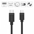 Unitek USB Cable Type-C microUSB 1m Y-C473BK
