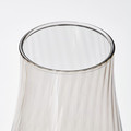 PÅSKÖTRÄD Vase, glass/light brown, 13.5 cm