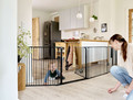 Baby Dan Carl Wide XX outdoor safety gate, black