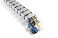 Digitus Cover Cable Organizer Spine, flexible, 1.3m, silver DA-90506