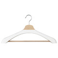 BUMERANG Shoulder shaper for hanger, white