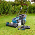 Erbauer Cordless Lawnmower 2x 18V 46 cm 2x 5Ah