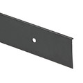 GoodHome Kitchen Worktop Skirting Board 38 mm, square, black