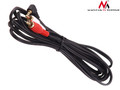 Cable 3.5mm mini jack 2RCA 3m black MCTV-825