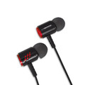 Esperanza Headphones Earphones, red/black