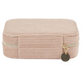 Jewellery Box Velour, corduroy, pink