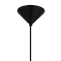 GoodHome Pendant Lamp Smertrio E27 IP20 33cm, black