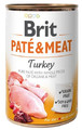 Brit Pate & Meat Turkey Dog Food Can 800g