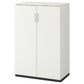 GALANT Cabinet with doors, white, 80x120 cm