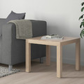 LACK Side table, white stained oak effect, 55x55 cm