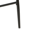 Bar Stool Demina, low, grey